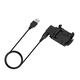 Dock de incarcare pentru smartwatch, Garmin Fenix 3, Fenix 3 HR, Fenix 3 Sapphire, Quatix 3, Tactix Bravo, negru, 56x45x15mm