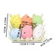 Set de oua de Paste decorative, multicolore, 145x145x30mm