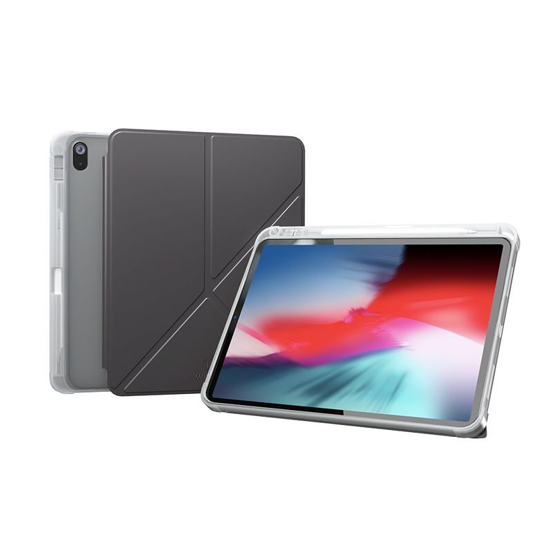 Tablete compatibile iPad Pro 11 2024 (a cincea generatie, 11 inchi) - tablete WiWU negre, cu suport pentru creion