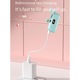Външна батерия, Мини банка, Бързо зареждане, Интерфейс за iPhone Type-C, Индикатор за ниво на батерията, 5000 mAh, Ултрапреносима, Type-C, Бяла