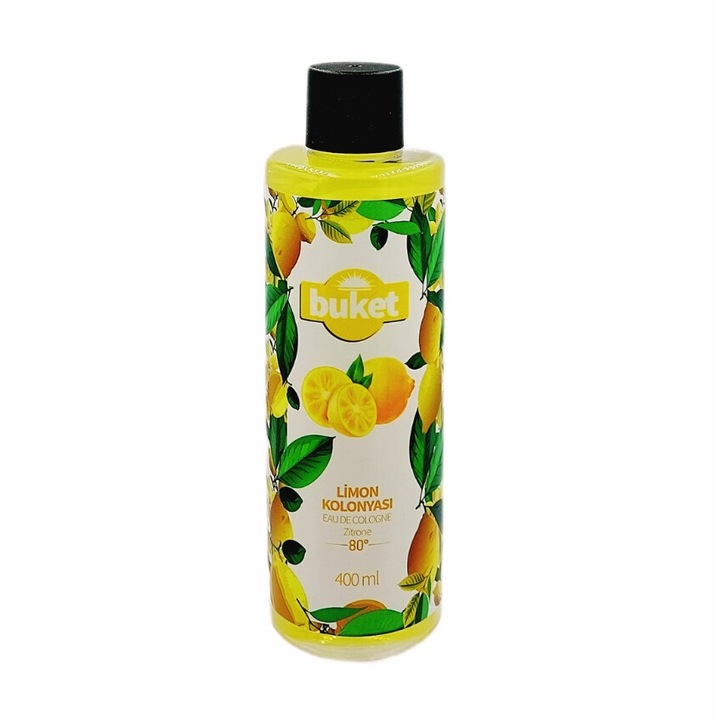 Apa de colonie 80° cu Lamaie (Pet), turceasca Buket 400 ML