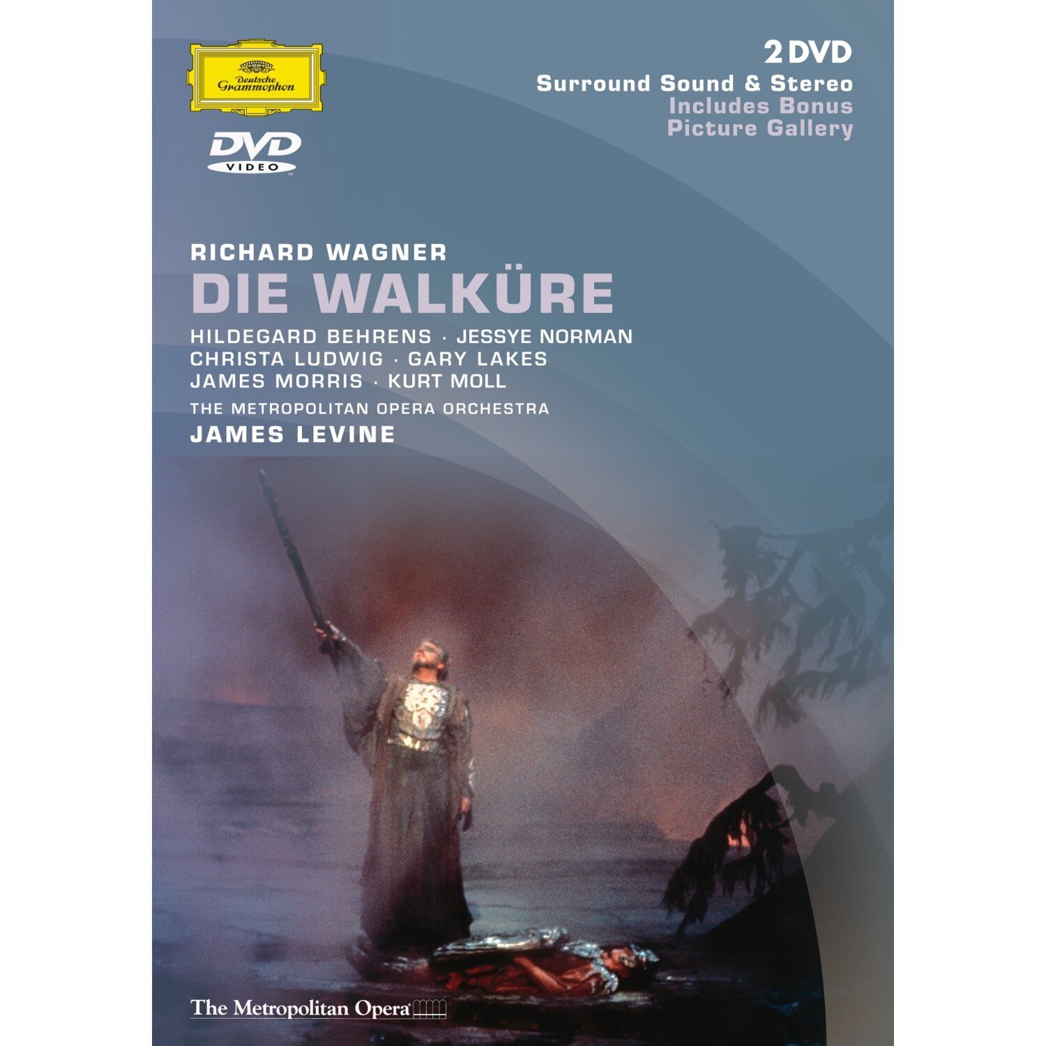 Hildegard Behrens, James Morris, Jessye Norman - Wagner: Die Walküre (2 DVD) - DVD Video Album NTSC