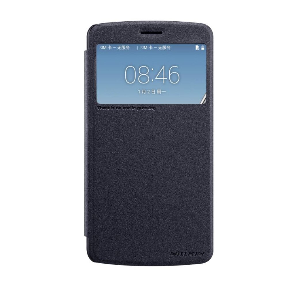 Husa flip s-view Nillkin Sparkle pentru LG Stylus 3, negru