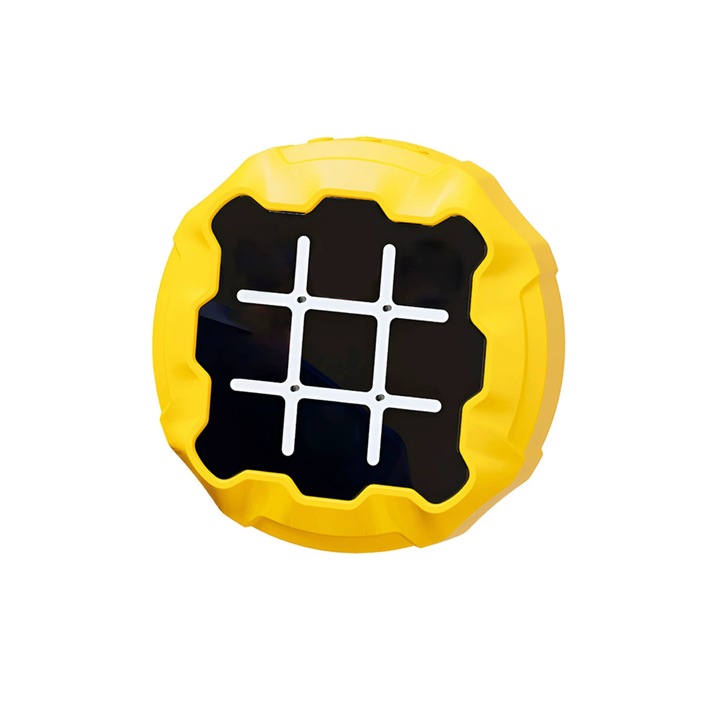 Consola de jocuri portabila Tic-tac-toe, Hokretme, jucarie educationala, galben