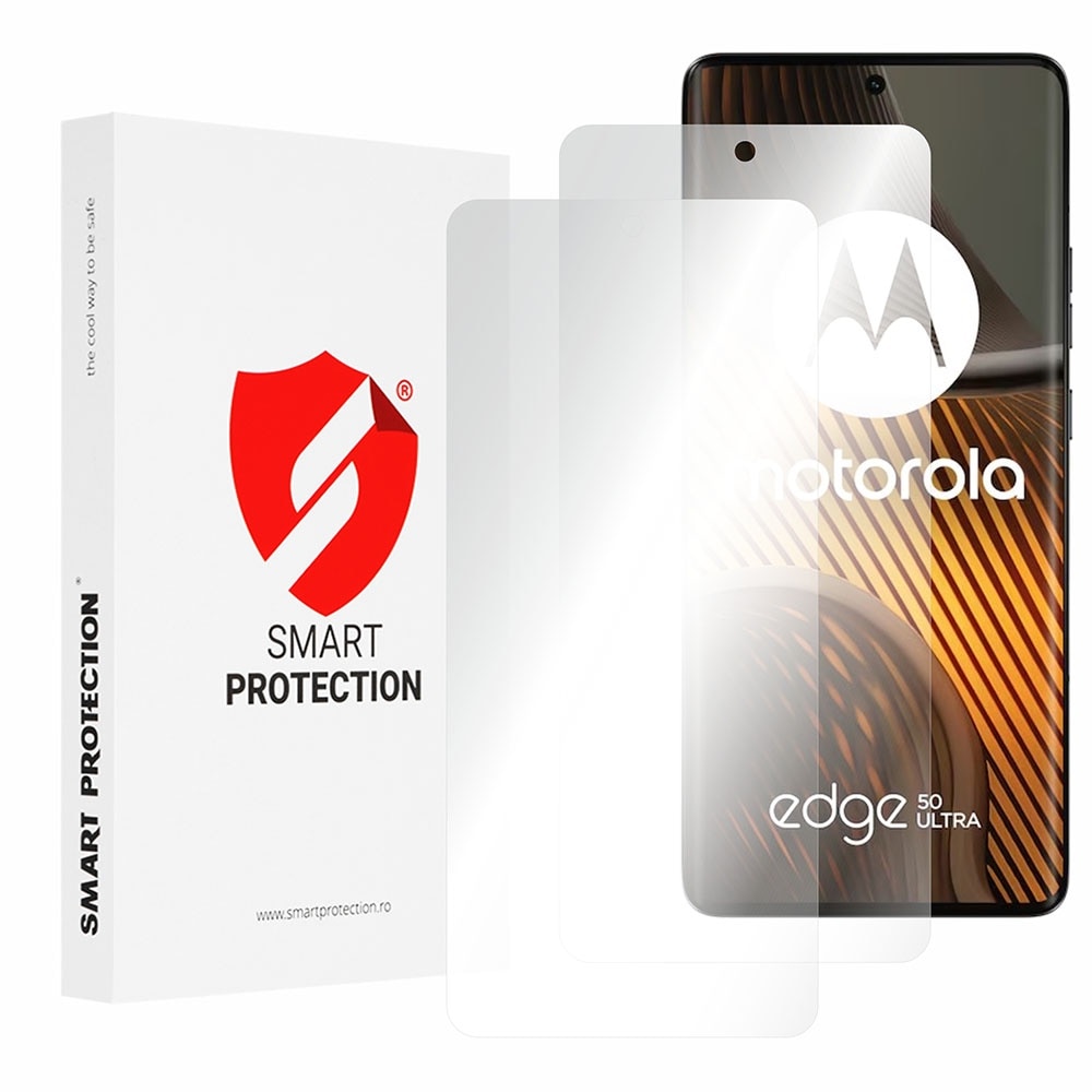 [Pachet 2x] Folie regenerabila premium Motorola Edge 50 Ultra - Smart Protection Classic - Clear