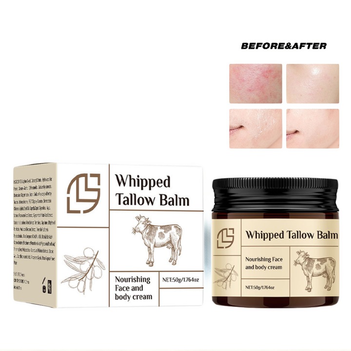 Crema de seu de vita organica -100% vaca furajera organica, hraneste si hidrateaza in profunzime, lumineaza tonul pielii, trezeste vitalitatea pielii, repara imperfectiunile pielii, potrivit pentru pielea sensibila, 50g