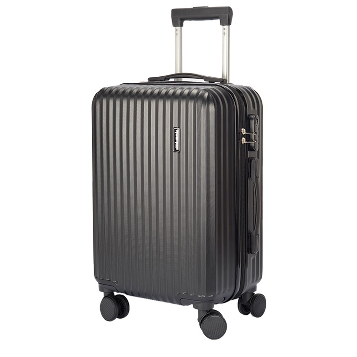 Dollcini, World Travel куфар 24", 40 x 28 x 65 cm, 528281_B, черен