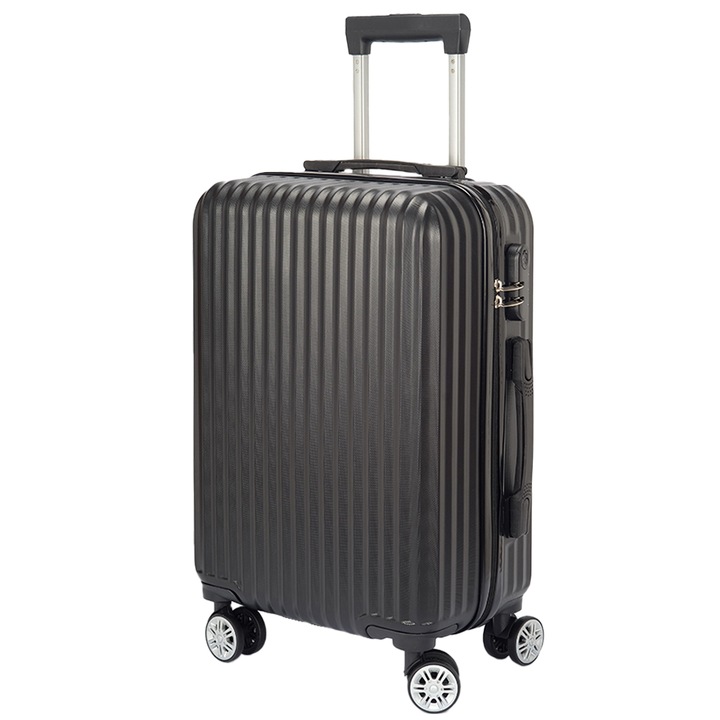 Dollcini, World Travel куфар 20", 35 x 22 x 55 cm, 528291_C, черен