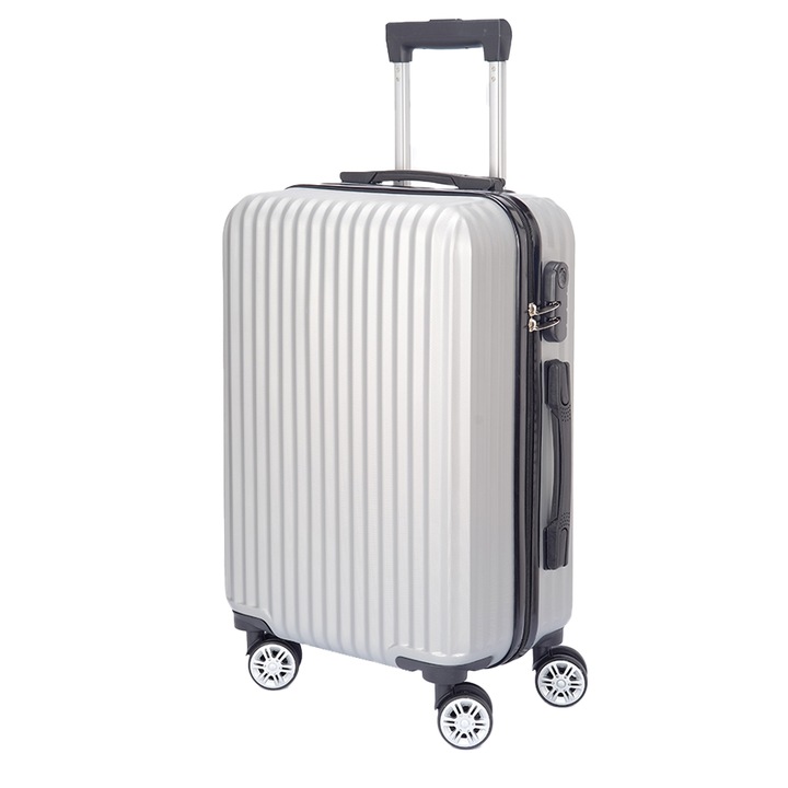 Dollcini, World Travel куфар 20", 35 x 22 x 55 cm, 528292_C, сив