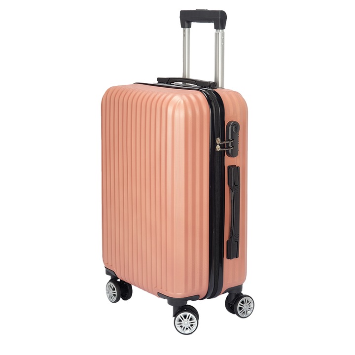 Dollcini, World Travel куфар 20", 35 x 22 x 55 cm, 528295_C, розов