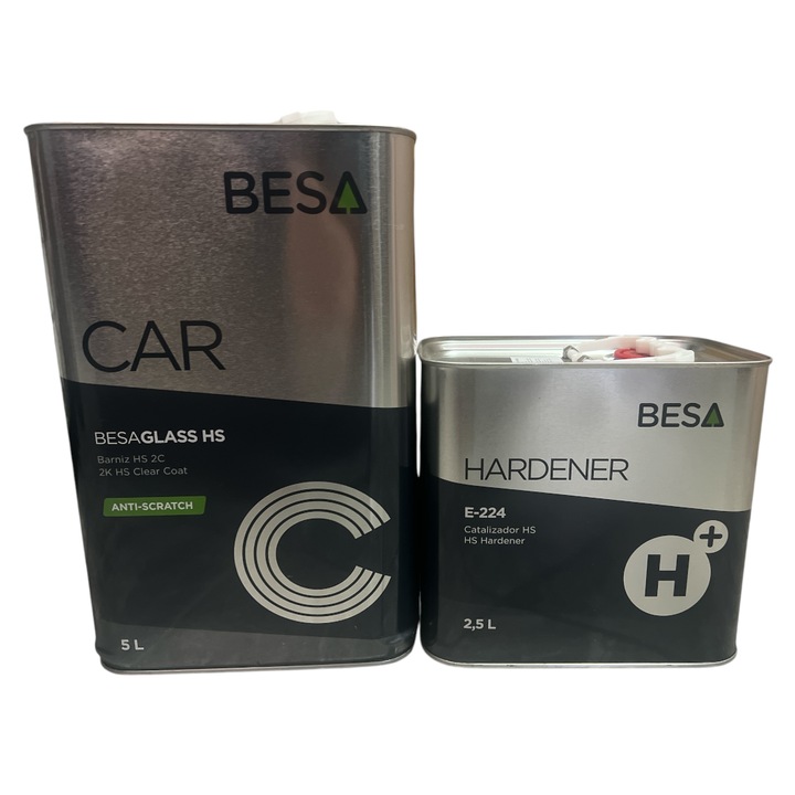 Besa HS autófesték 5L + 2,5L normál keményítő