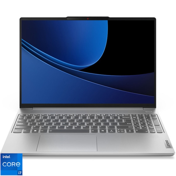 LENOVO IdeaPad Slim 3 15IRH10 laptop, Intel Core i7-13620H akár 4.9GHz, 15.3" WUXGA, 16GB, 1TB SSD, Intel UHD Graphics, operációs rendszer nélkül, Luna Gray