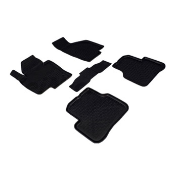 Covoare / Covorase cauciuc VW Passat B6 2006--2010 (5 bucati) presuri stil tip tavita (82715) Covoare / Covorase cauciuc VW Passat B6 2006--2010 (5 bucati) presuri stil tip tavita (82715)