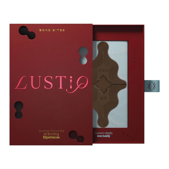 Lustiq Bond Bites - csokoládé pároknak, 40 g
