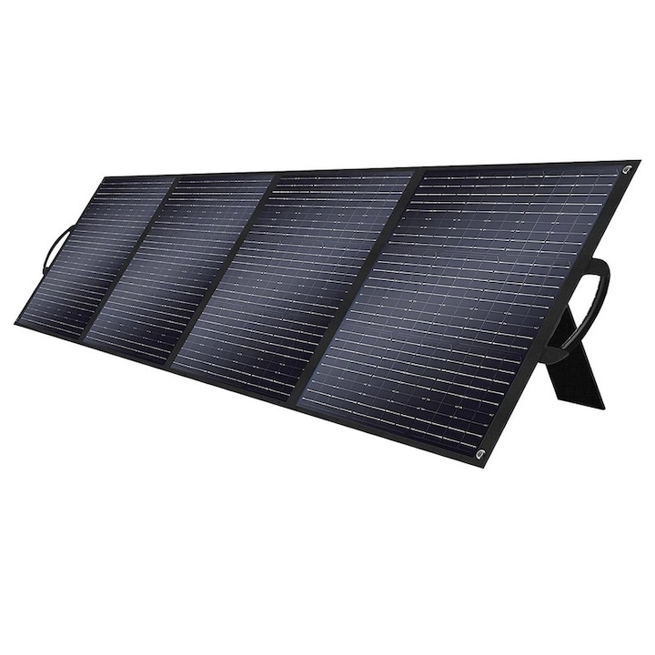 Слънчев панел, SolarPlay, T200, 200W, ефективност 23.4%, IP65, водо- и прахоустойчив, черен
