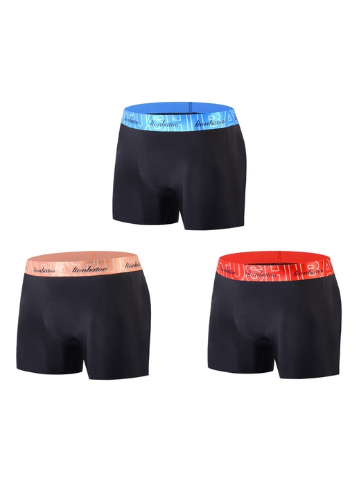 Set lenjerie intima barbati, TREXORA, 3 perechi boxeri, multicolor, XL