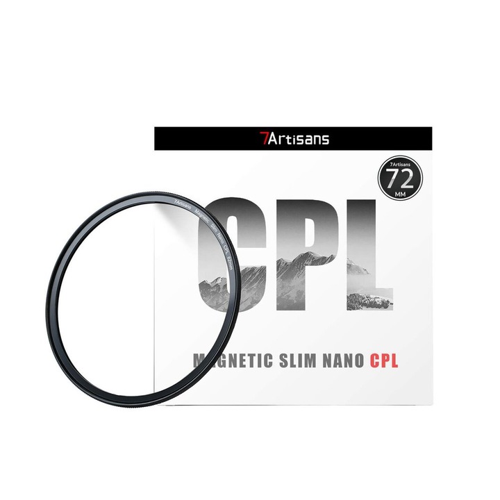 Filtru magnetic 7Artisans Slim Nano CPL MCPL-72mm