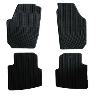 Set covorase auto cauciuc SKODA Roomster 2006-prezent, 4buc - 0363 P60 Set covorase auto cauciuc SKODA Roomster 2006-prezent, 4buc - 0363 P60