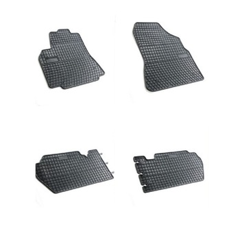 Set covorase auto cauciuc PEUGEOT Partner II 2008-2018, 4buc - 0633 P20 Set covorase auto cauciuc PEUGEOT Partner II 2008-2018, 4buc - 0633 P20