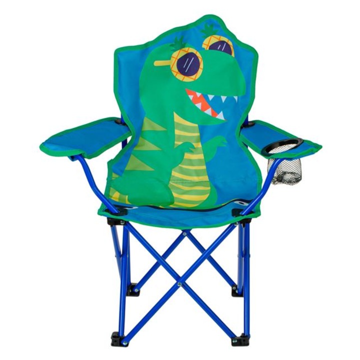 Къмпинг стол, Метал, Сгъваем, До 80 килограма, Детски, 35х35х57 см