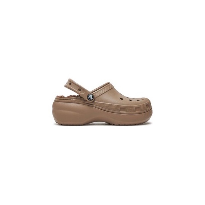 Papuci dama Crocs, 305027047, Sintetic, Maro, Maro, 42-43