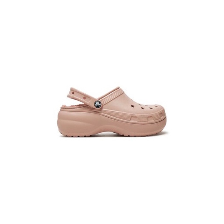 Papuci dama Crocs, 305027054, Sintetic, Roz, Roz, 42-43