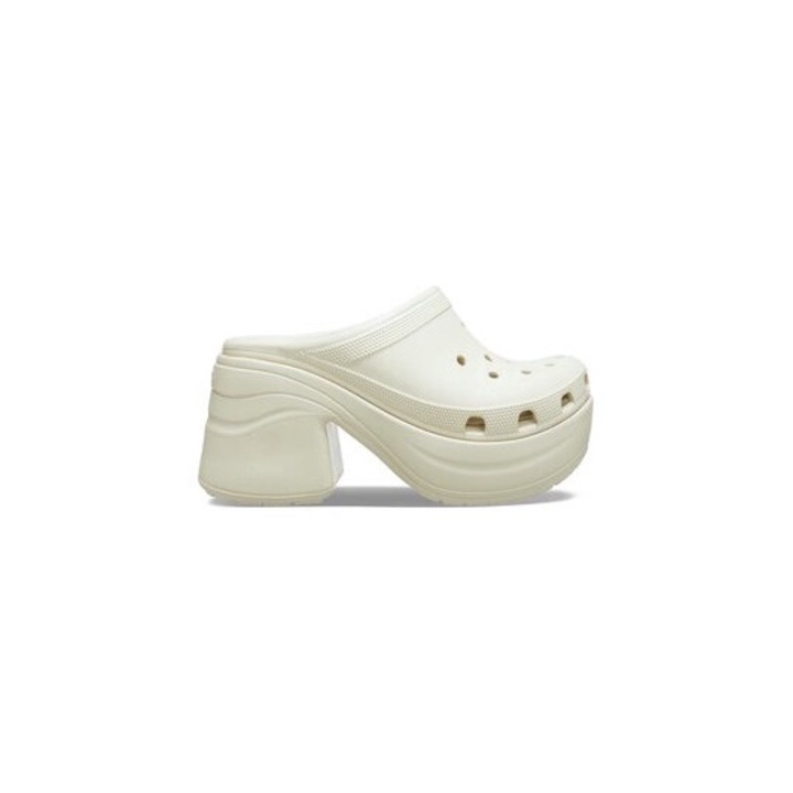 Papuci dama Crocs, 304053122, Sintetic, 41-42 EU, Bej
