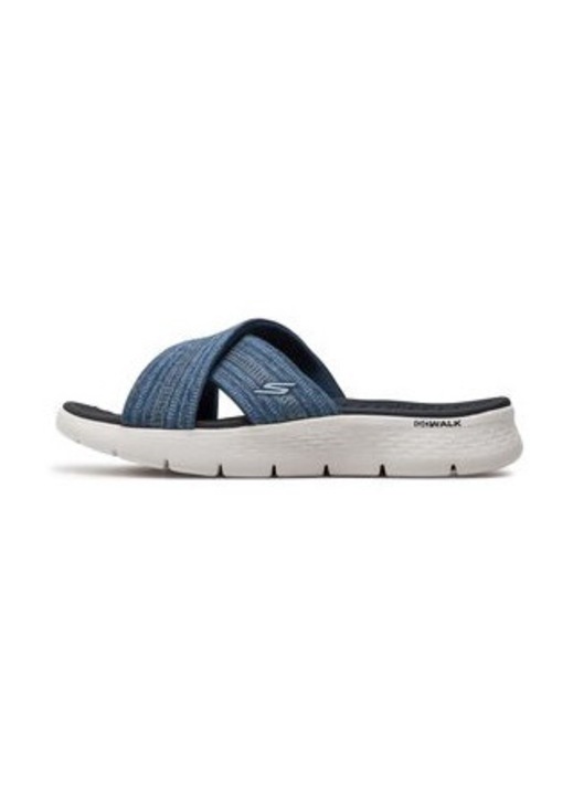 Papuci dama Skechers, 303654733, Textil, Albastru, Albastru, 39