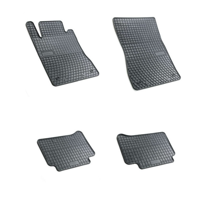Set covorase auto cauciuc MERCEDES E-Klasse W211 2003-2009, 4buc - 0780 P20