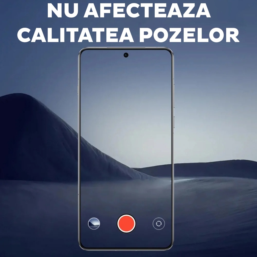 Folie Camera pentru Oppo Reno 13 Pro Daden din sticla, Full Cover, Protectie Profesionala, Ultra Rezistenta, Calitate Premium, Negru