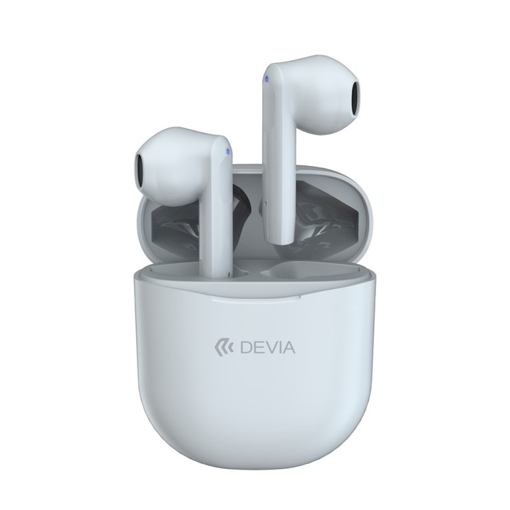 Bluetooth слушалки Devia TWS Joy A10 бели