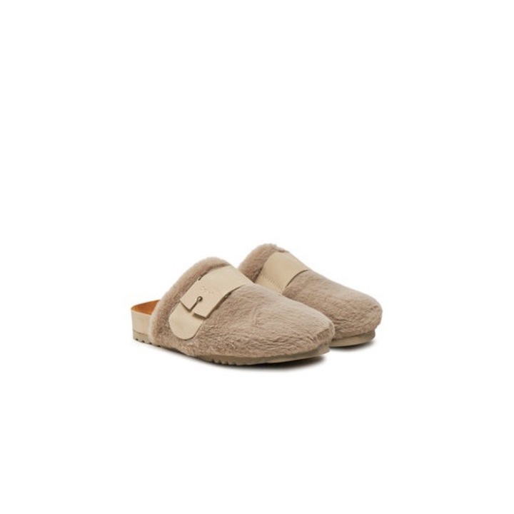 Papuci dama Scholl, 304706196, Textil, Bej, Bej, 39