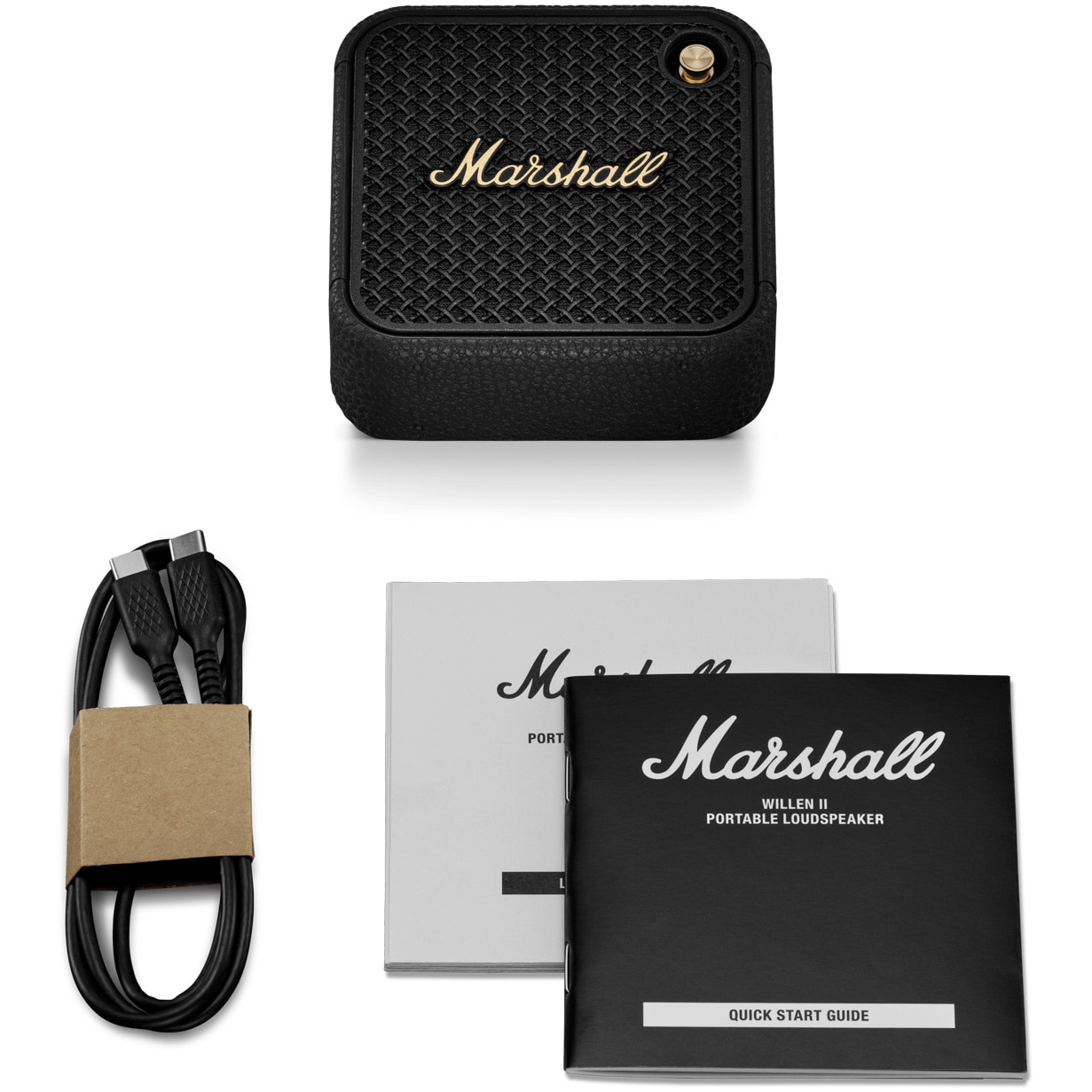 ★ヤックヨック★ Marshall Willen Boxa portabila MARSHALL Willen II, 10W, Bluetooth, IP67, negru
