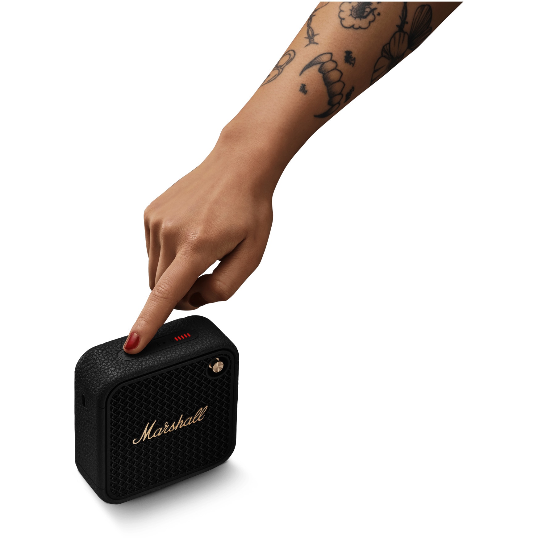 ★ヤックヨック★ Marshall Willen Boxa portabila Marshall Willen, Bluetooth, Waterproof, Black