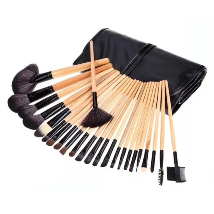 Set 24 Pensule pentru Machiaj Sela ProBlend Natur