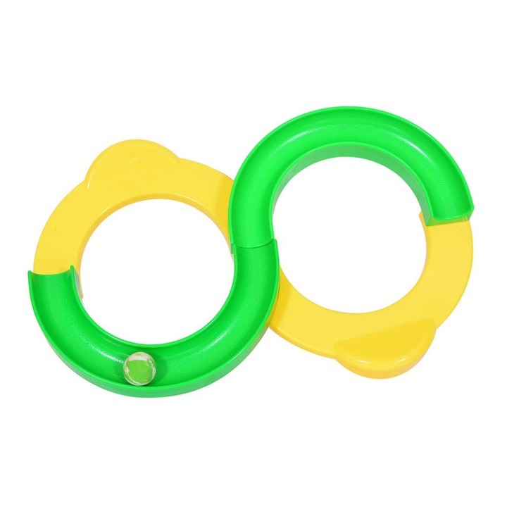 Bucla infinita, Verde/Galben