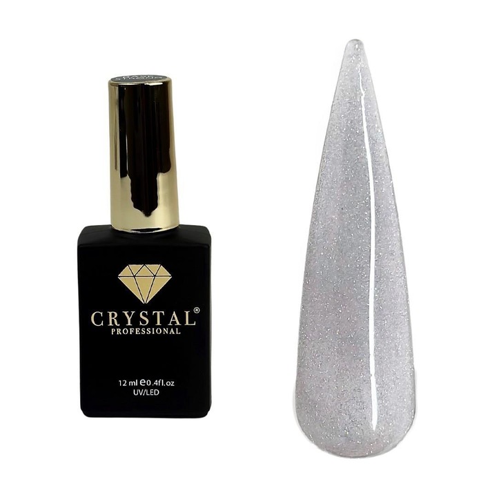 Baza hibrida Crystal Professional, No. 5, argintiu, 12ml
