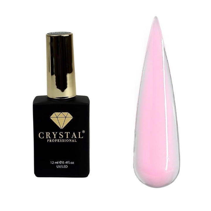 Top Coat hibrid Crystal Professional, Cover, 12ml