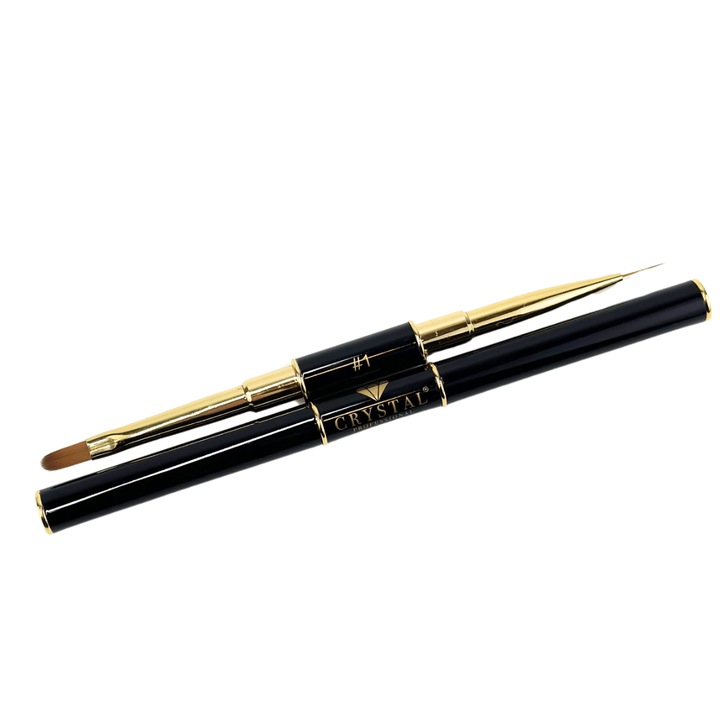 Crystal Professional kettős köröm ecsetcsomag, 11mm/5mm, 11mm, 11mm/6mm, 6mm/20mm, 6mm/8mm, 5mm/5mm