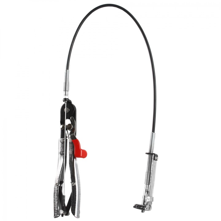 Cleste autoblocant pentru coliere cu cablu prelungitor 85cm (M49550)