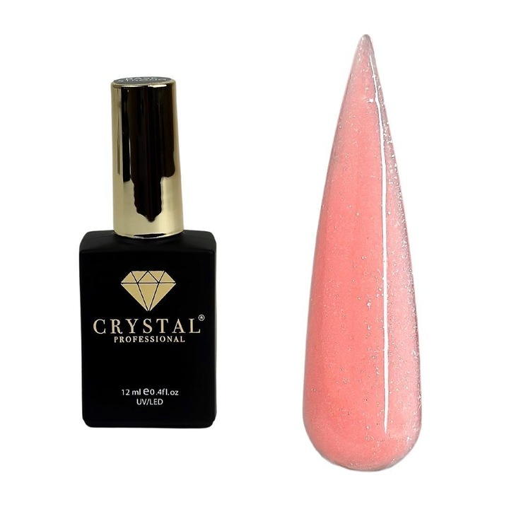 Baza hibrida Crystal Professional, No. 12, roz, 12ml