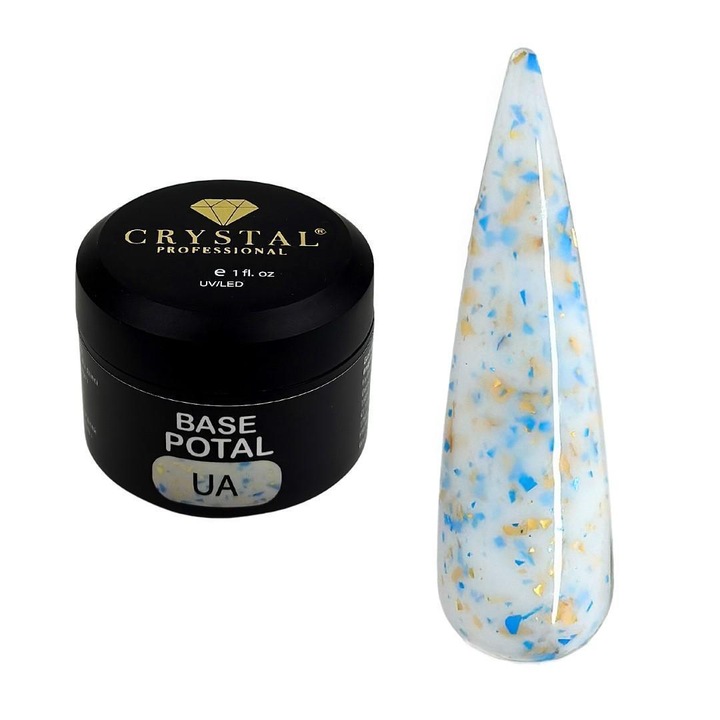 Baza hibrida Crystal Professional, multicolor, 50ml