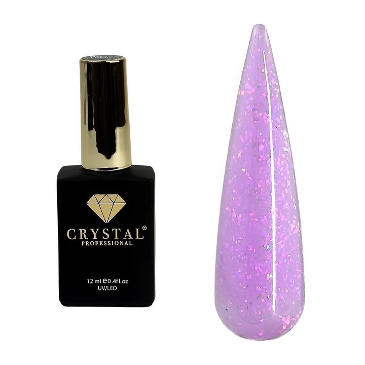 Baza hibrida Crystal Professional, No. 7, mov, 12ml