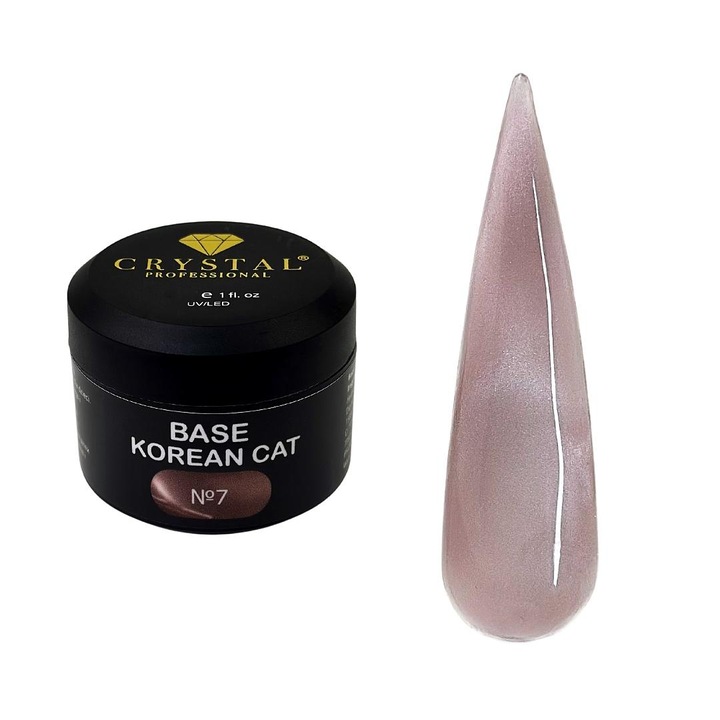 Baza hibrida Crystal Professional, No. 7, gri, 15ml