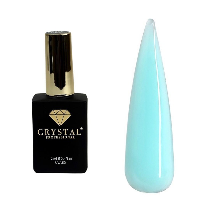 Gel acrilic pentru unghii, Crystal Professional, No. 17, albastru, 12ml