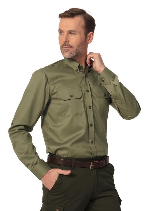 Camasa vanatoare, Tagart, verde, S