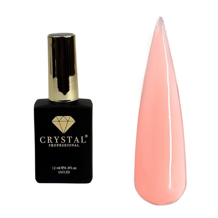 Baza hibrida Crystal Professional, No. 19, roz piersica, 12ml