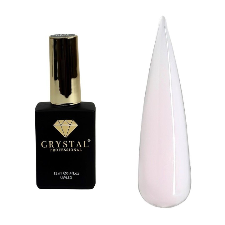 Gel acrilic lichid Crystal Professional 12ml, pentru intarirea unghiilor, aplicare usoara, auto-nivelant