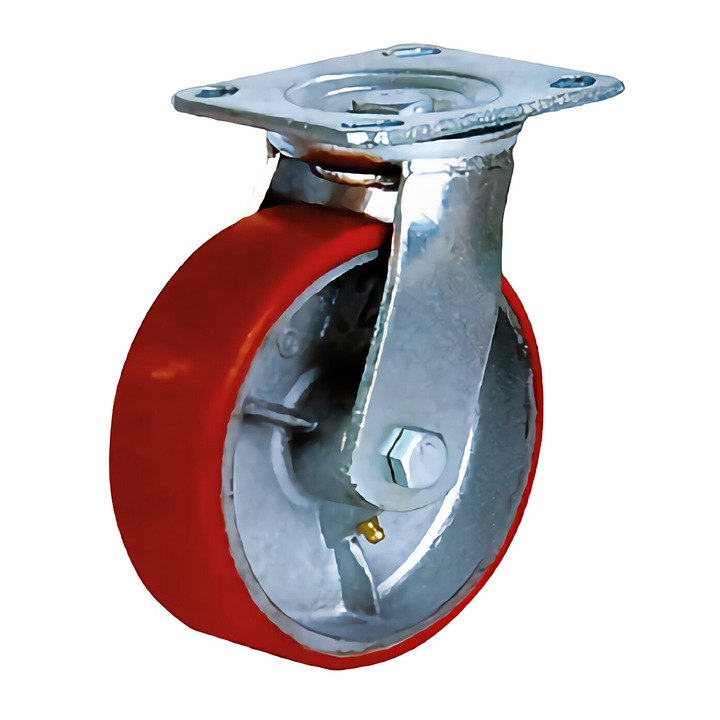 Roata pivotanta Kastor, 100mm, poliuretan, capacitate 230kg