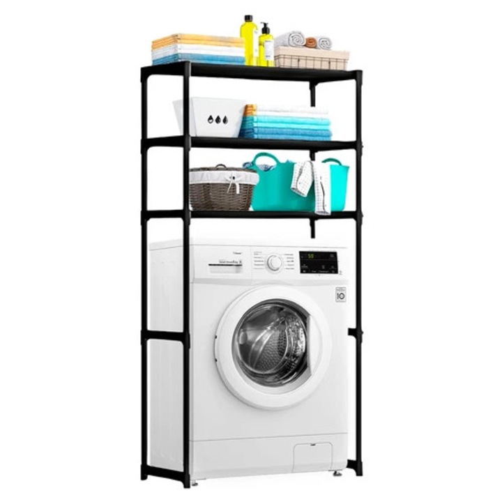 Raft modular Macvi® cu 3 polite pentru deasupra masinii de spalat ...